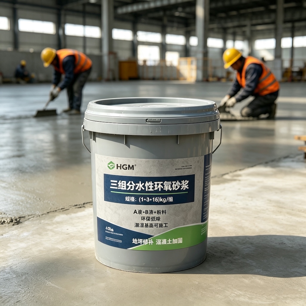 嘉荫三组份水性环氧砂浆